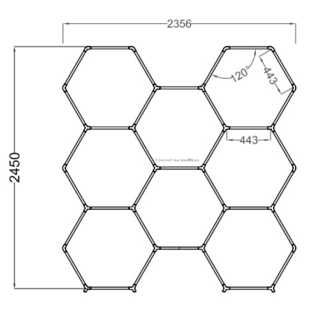 8 Piece Set Hex Light Kit – hexgloza