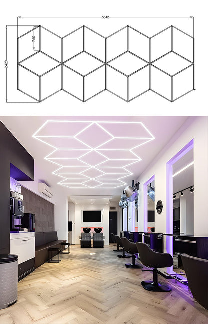 Hexglo Diamond Series Modular Lighting Systems - ZT6104