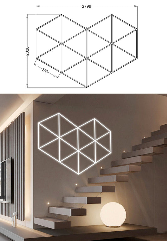 Hexglo Diamond Series Modular Lighting Systems - ZT6106